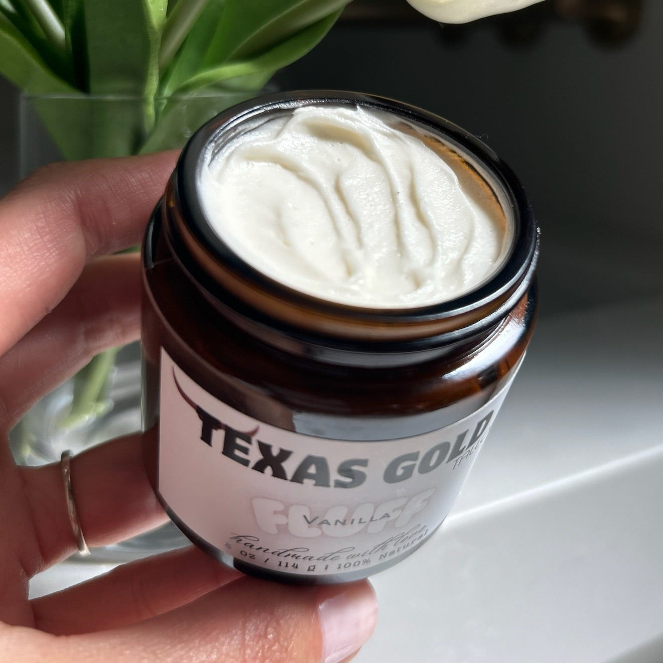Texas gold tallow skincare from 100% grass-finished tallow 